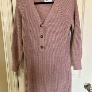 Old Navy Mauve Sweater Dress